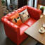 Banc rembourré en similicuir American American-101079405