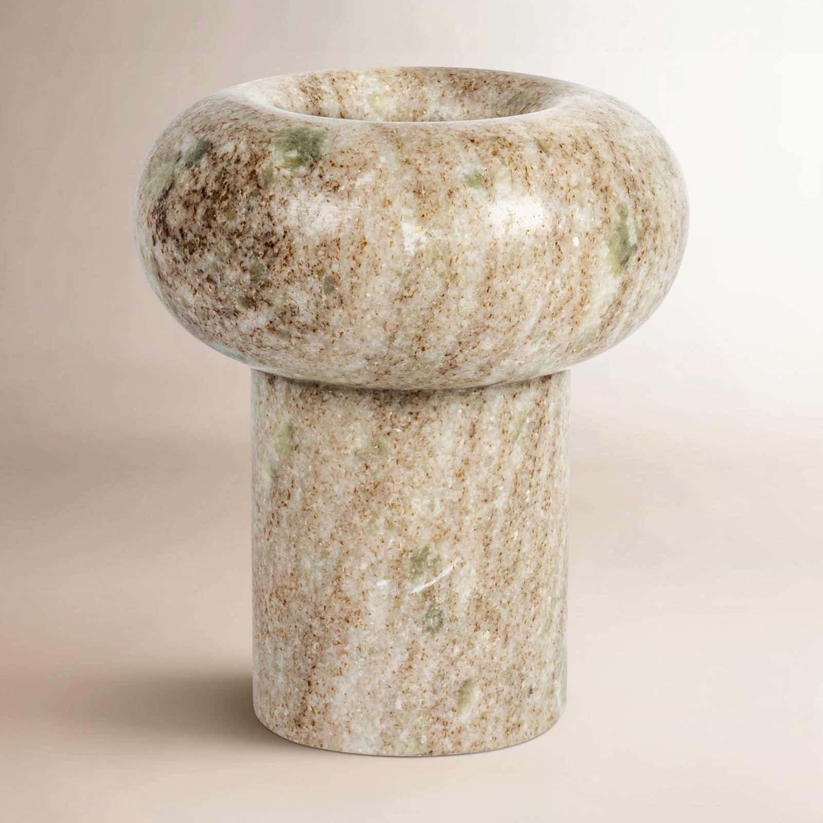 Kallie 4.75'' H Marble Tabletop Tealight Holder