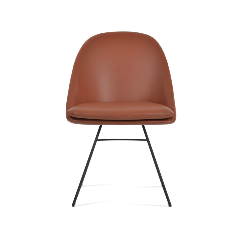 Chaise de salle à manger Avanos, Noir