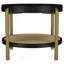 Ensemble de tables basses et de tables d'appoint rondes 2 pièces Benson