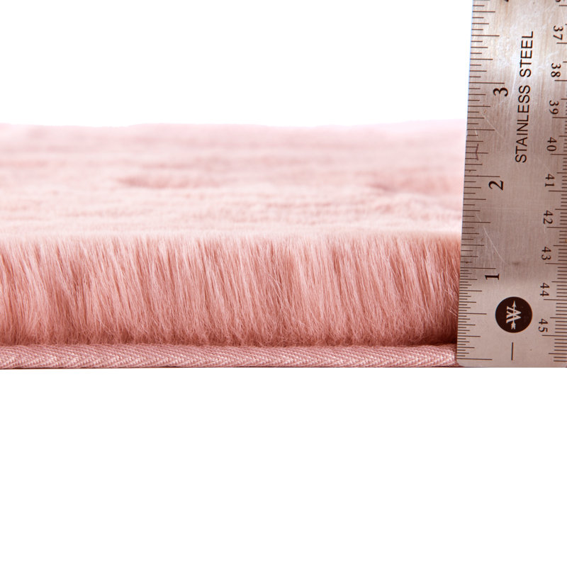 Tapis de bain Dority, Mauve