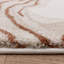 Decara Quartz Abstract High-Low Terracotta/Beige Area Rug-712805305