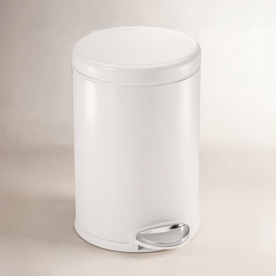 simplehuman 1.2gal Round Step-On Trash Can