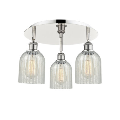 Batul Glass Flush Mount