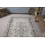 Tapis vintage turc beige en laine avec pampilles pour salon Anatolia avec styles boho