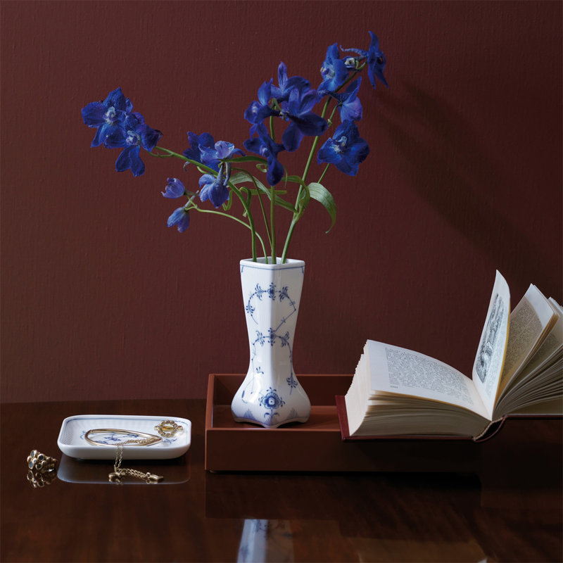 Blue Fluted Plain Royal Copenhagen Fluted Plain Square Platter