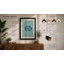 Striped Tropical Fish Mid-Century - Framed Print-1140846893-1140846890