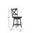 Francis Classic Crossback Wooden Swivel Dining Stool-1457101691-1456082827