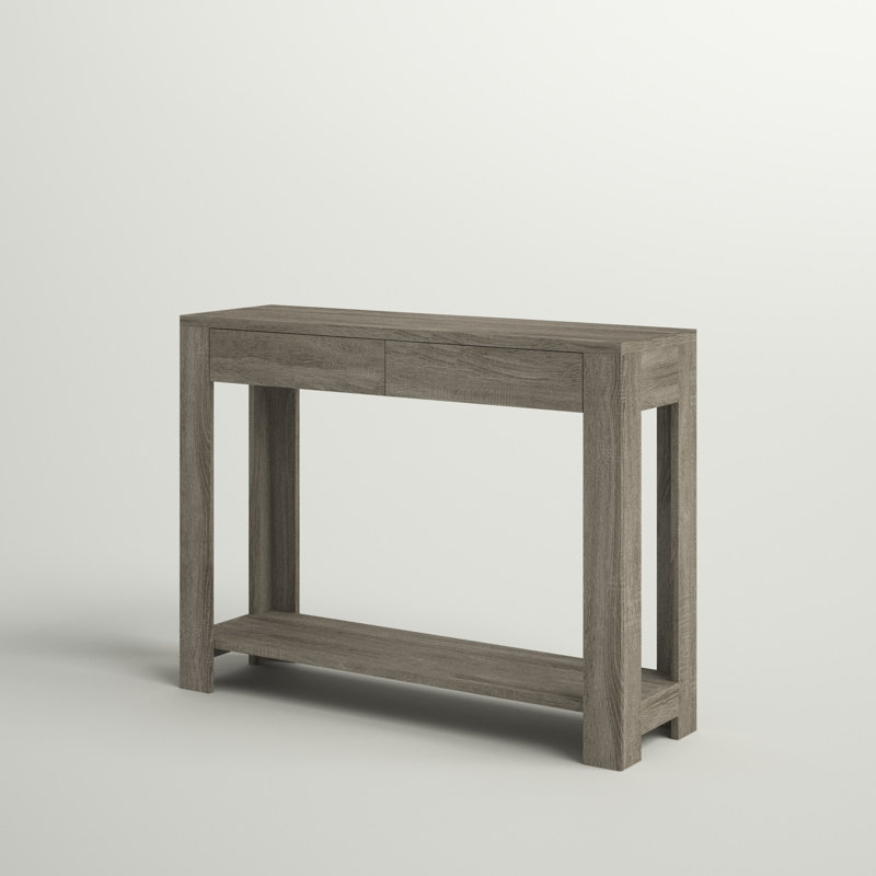 Sardinia 40'' Console Table, Dark Taupe