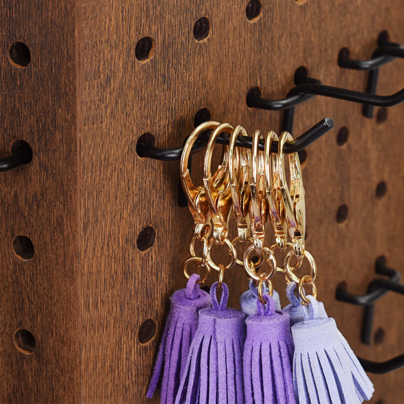 Ruthild Pegboard Jewelry Accessories Rack