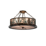 Zanders 4 - Light Semi Flush Mount