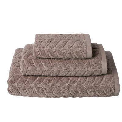 Kerr 3 Piece Turkish Cotton Towel Set -  Latitude Run®, 8CAE3EDC7BF34D9DBDC6B8CBC20F6B55
