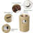 Cambrea Round Concrete Propane Smokeless Fire Column-130178865