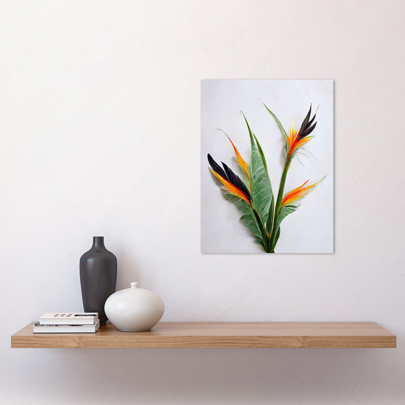 Bird Of Paradise Flowers Tropical Plant - Print, Unframed, 40.5cm H x 30.5cm W