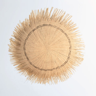 Sun Circle Natural - Wall Art 36"
