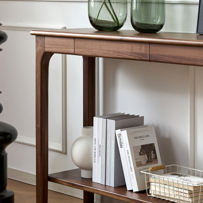 Console rétro de style champêtre, H 31,5 po x l 54,3 po x P 13,8 po
