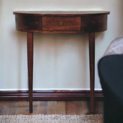 Console en châtaignier sans dossier