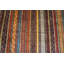 Aryana Wool Striped Area Rug in Red