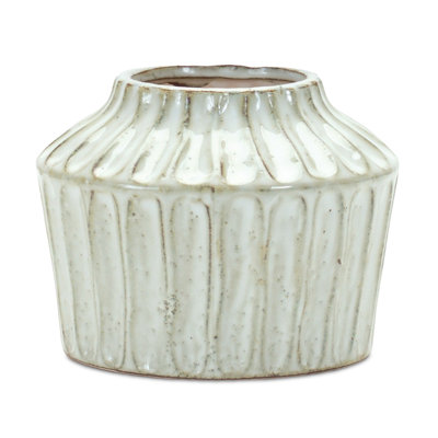 Rauscher Gray Terracotta Table Vase