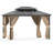 10 pi. L 12 pi. D Pavillon de jardin en aluminium