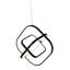 Luminaire suspendu carré DEL 30 W Sienna