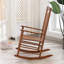 Chaise berçante pour l'extérieur avec petite table d'appoint Napavine-994557282