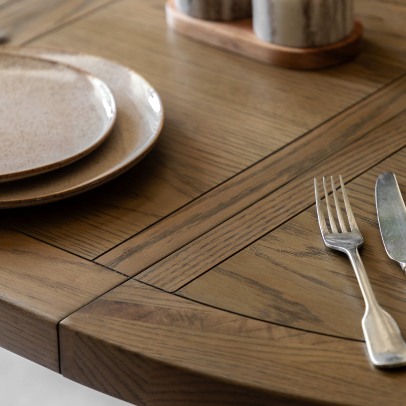 Extendable Oval Dining Table