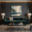 Coastal Pacific Coast Black Canvas Wall Art-1922259115