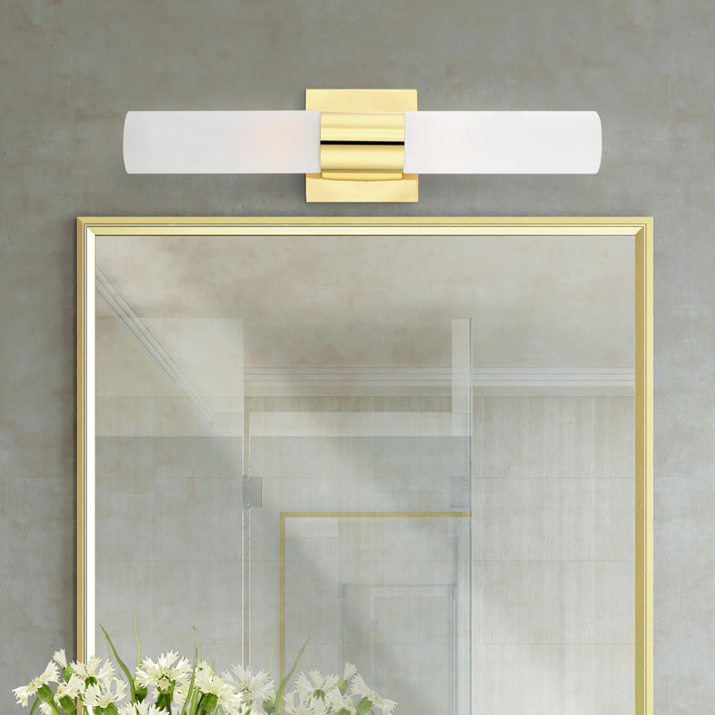 Cailum 2 - Light Dimmable Vanity Light, Polished Brass