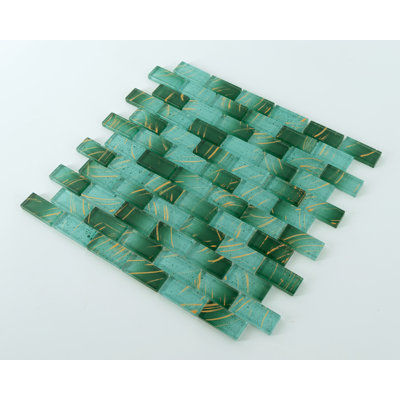 Carreaux de verre 1 po x 2 po Artista