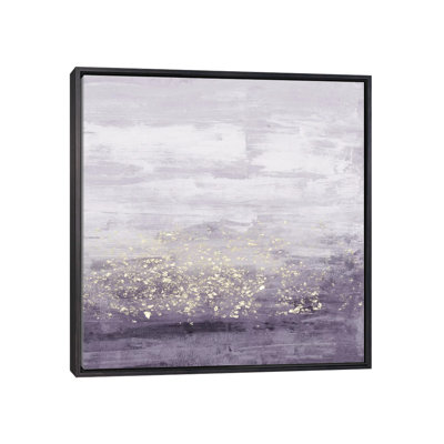 «Amethyst Glitter I» par Jennifer Goldberger - reproduction d'art