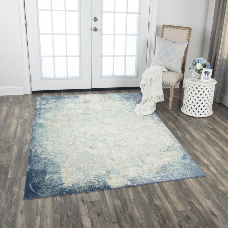 Carey Floral Indoor Rug, Rectangle 3'11" x 5'6"