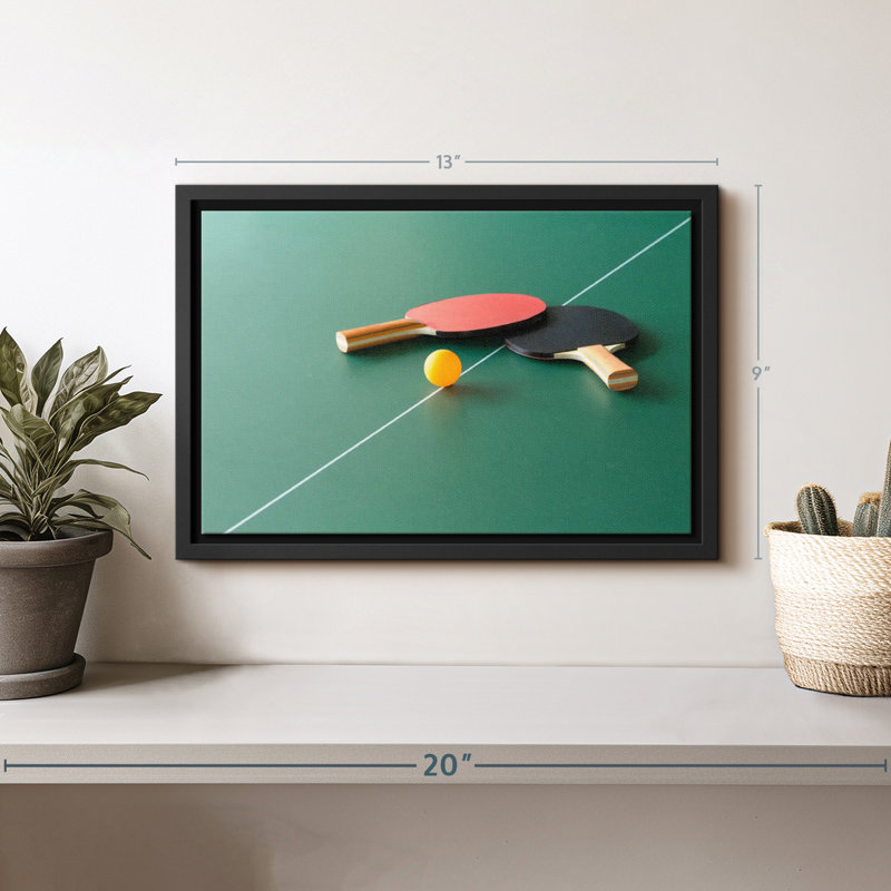 «Pingpong Gear Wall Art», H 9 po x l 13 po