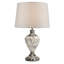 Waukomis 61cm Marble Effect Metal Table Lamp-106542997