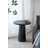 Round Side Table With Pedestal Base