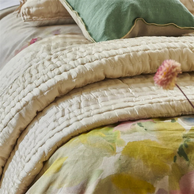 Chenevard Espresso & Birch Quilt, California King