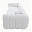 Canapé compressé Marshmallow Cloud, 261 cm (102,7 po) avec 2 coussins, revêtement bouclé doux, aucun assemblage requis, pour salon, chambre, appartement-851014880