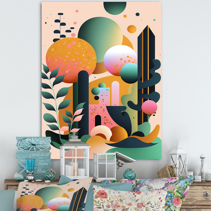 «Spring Joy Celebration I», reproduction sur toile, H 20 po x l 12 po x P 1 po, Toile tendue