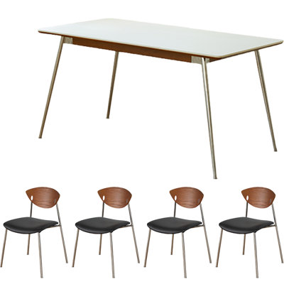 Slate Dining Table Set