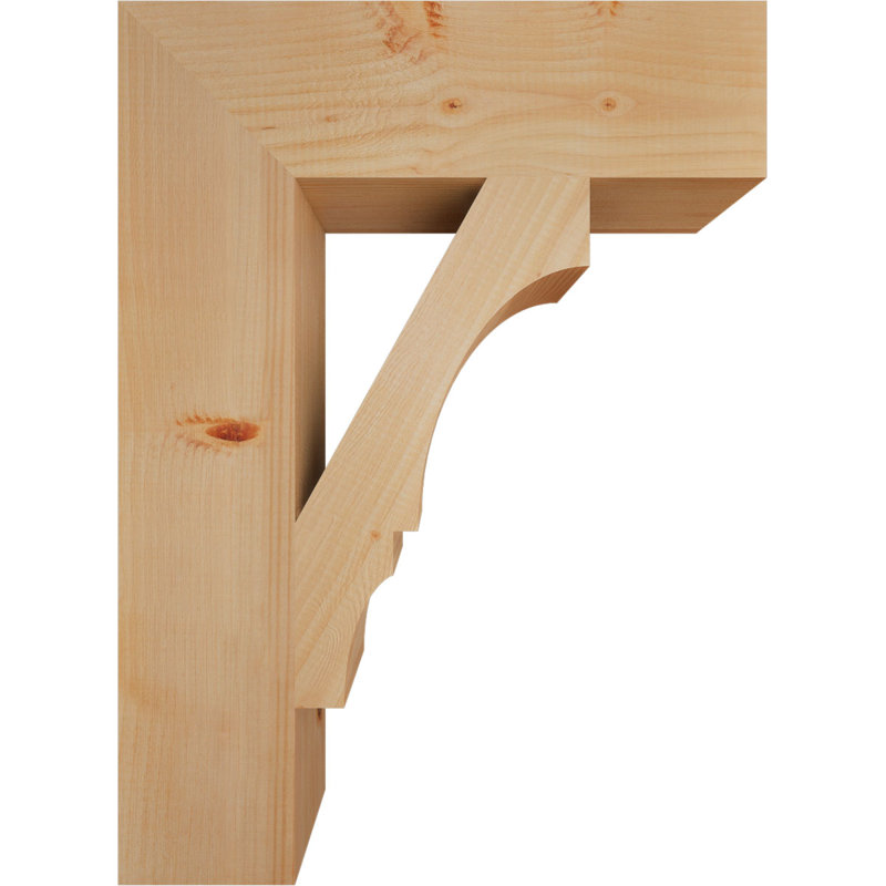 Support de bloc Balboa, Sapin de Douglas lisse, L 5 1/2 po x P 22 po x H 30 po