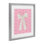 «White Bow on Hearts», reproduction encadrée sous verre, conception de Lucille Price