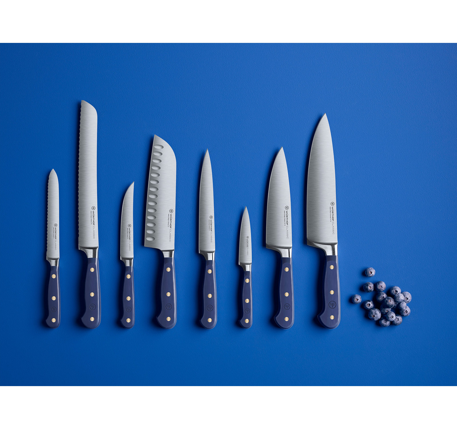 WÜSTHOF Classic Color Pink Salt 3.5" Paring Knife, Wild Blueberry