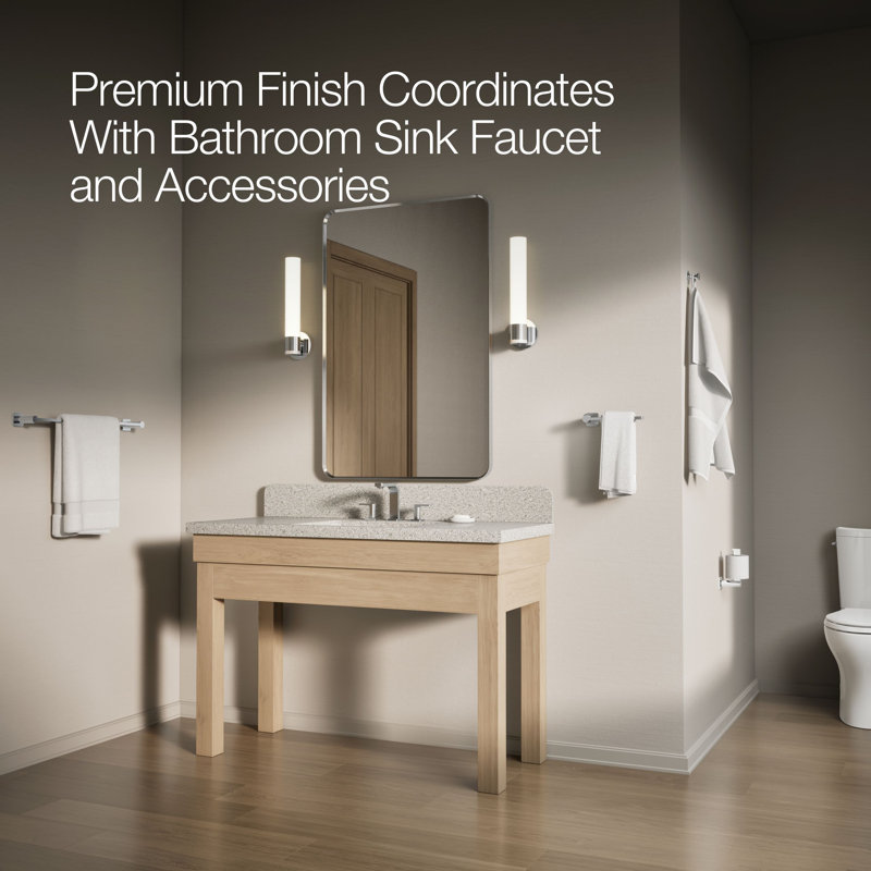 Dual-Flush Trip Lever, Left Hand, Polished Chrome