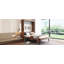 Lit escamotable double avec bureau pliable - Lit mural peu encombrant