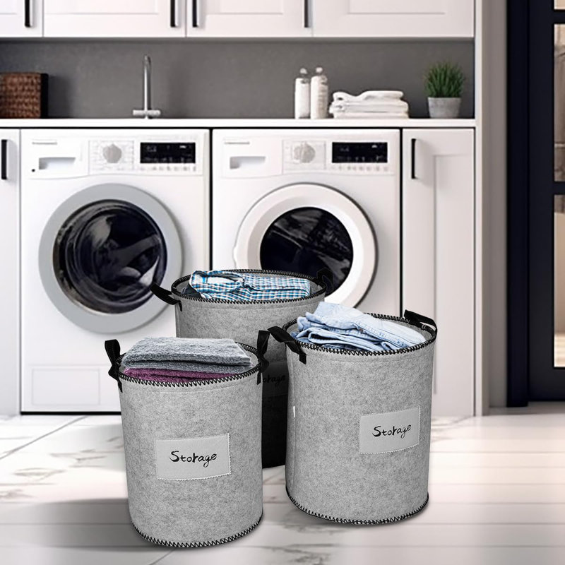 Set Of 3 Laundry Hamper