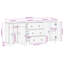 Batley 60cm Sideboard