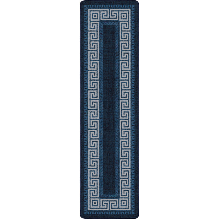 Residency Andros Key Traditional Greek Area Rug