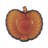 Amber Glass Pumpkin Bowl