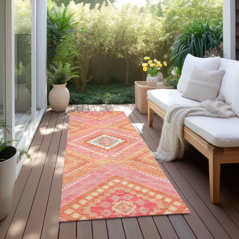 Tapis intérieur / extérieur Chayden Chantille ACN1010, Tapis de couloir 2 pi 3 po x 7 pi 6 po