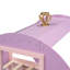 Lit princesse simple avec couronne-117794044